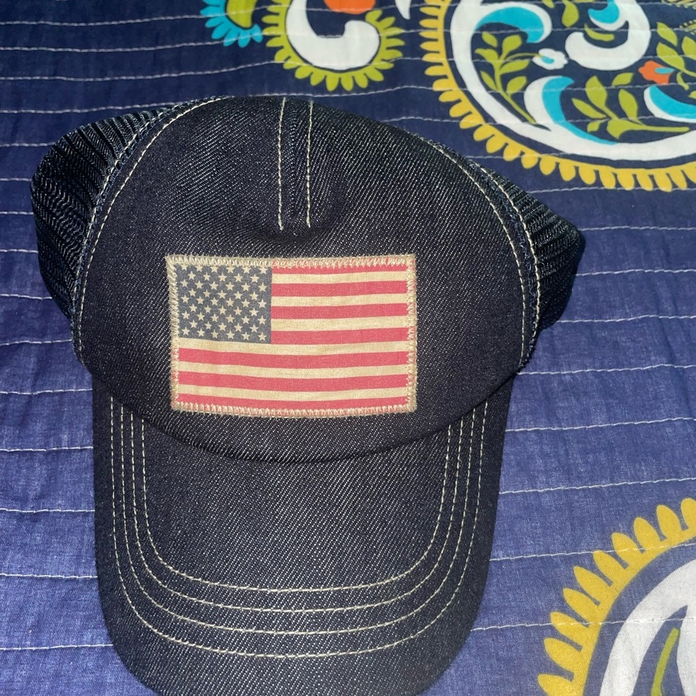Polo Ralph Lauren denim trucker hat